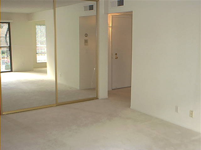 Like new Carpet, Mirrored Closet Doors