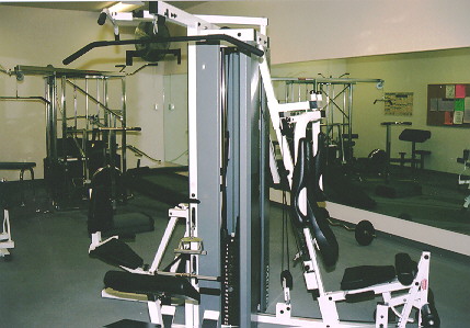 First class Gym Equipment with Universals, Leg press, Roman chair, etc...